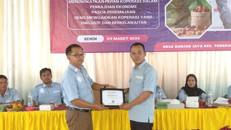 KUD Mandiri Jaya Makmur Ke-18 Menggelar Rapat Anggota Tahunan (RAT)  Tahun Buku 2023