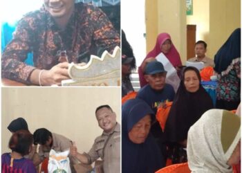 Desa Hanura Saluran 413 Sak Beras