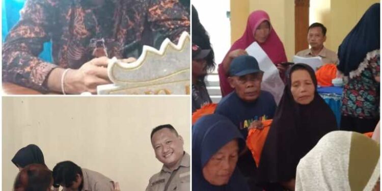 Desa Hanura Saluran 413 Sak Beras