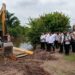 Lauching Penggunaan Alat Amphibious Untuk Normalisasi Sungai Gasing Di Kecamatan Talang Kelapa
