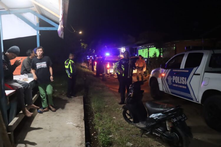 Patroli Sahur BAGARAKAN Polres Lampung Selatan