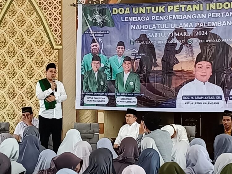 Doa Untuk Petani Indonesia Bersama Lembaga Pengembangan Pertanian, Nahdlatul Ulama Palembang