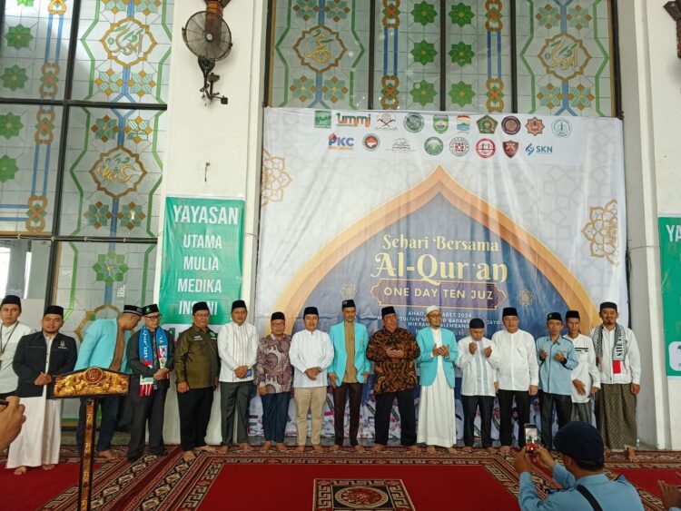 BKPRMI Palembang, Melaksanakan Kegiatan Sehari Bersama Al-Qur’an, One Day Ten Juz