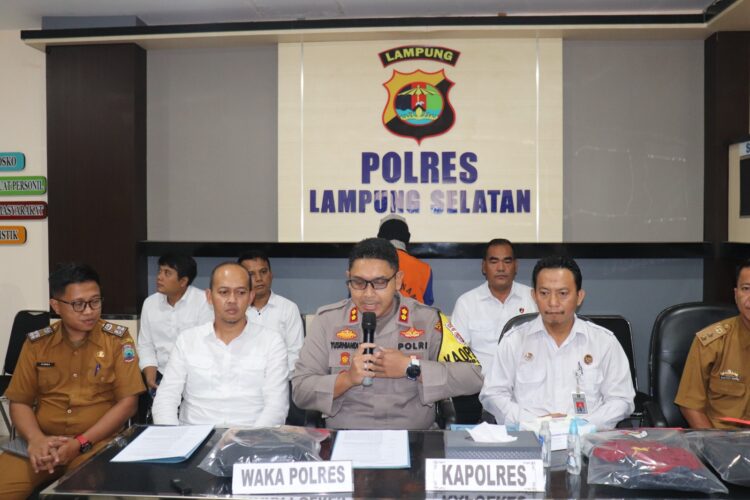 Penyidik Polres Lamsel Tetap Dua Tersangka Pelaku Perang Sarung