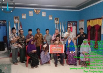 Pemdes Tanjung Jaya Salurkan Bantuan Langsung Tunai BLT – DD Tahap Pertama 2024