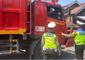 Membandel Langgar SKB dan Timbulkan Kemacetan, 327 Unit Truk Besar ‘Dikandangkan’
