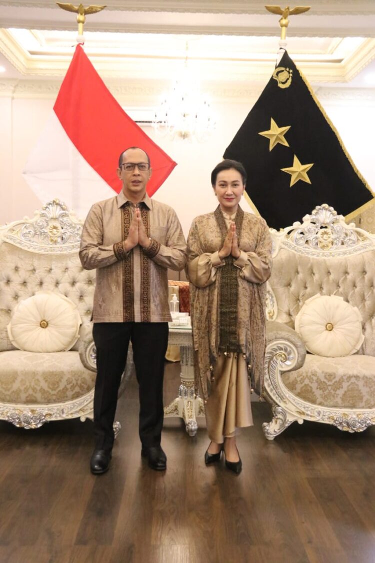 Kapolda dan Wakapolda gelar Halal bihalal bersama PJU Polda Sumsel