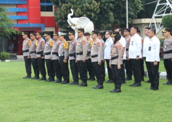 Usai Apel Pagi, Kapolda Sumsel Gelar Halal Bihalal bersama jajarannya