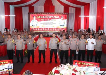 Polda Sumsel Gelar Opsnal TW 1 TA 2024 di Gedung Mang Pedeka Polres Ogan Komering Ilir