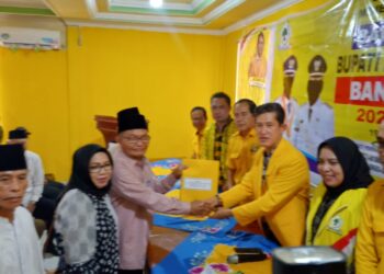 Pengambilan Formulir Ke Partai Golkar Dan PAN, Oleh Calon Wakil Bupati H. Ardi Arfani