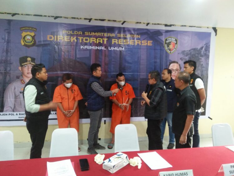 Polda Sumsel Kembali Ringkus Komplotan Debt Collector yang Tarik Paksa Mobil Debitur Menunggak Angsuran