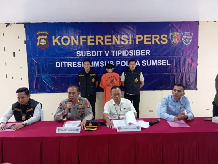 Subdit Siber Ditreskrimsus Polda Sumsel Tangkap Pelaku Promosi Judi Online, Dua Pelaku Pelajar