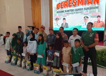 Peresmian Gedung Kantor Camat Sukarame Kota Palembang
