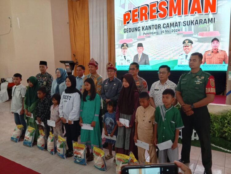 Peresmian Gedung Kantor Camat Sukarame Kota Palembang