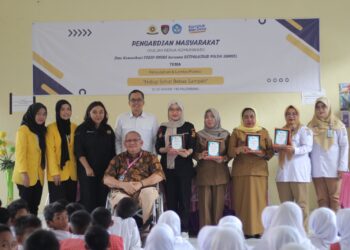 Pengabdian Masyarakat, Ditpolairud Polda Sumsel Kalaborasi Dengan Unsri