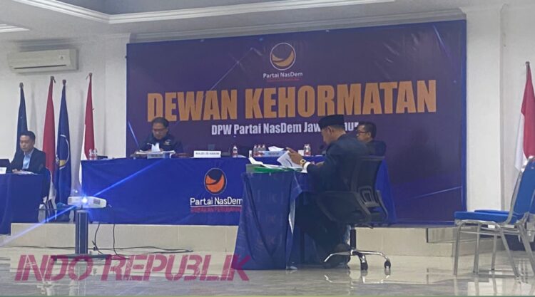 Hadiri Sidang Mahkamah Partai Nasdem,Caleg Satu Dapil Di Laporkan Rivalnya