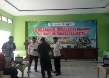 Ratusan Siswa SMP/MTS Tampil di OSN Tingkat Kabupaten