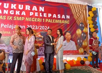 Syukuran Dalam Rangka Pelepasan Siswa-siswi SMP Negeri 1 Palembang
