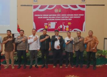 Jaga Kamtibmas Jelang Pilkada Serentak, Dit Intelkam Polda Sumsel Bersinergi Bersama Pokdarkamtibmas