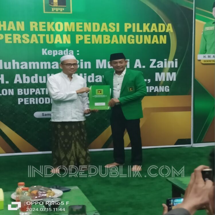 PPP Resmi Usung Ra Mamak Dan Mas AB Sebagai Calon Bupati Dan Wakil Bupati Sampang