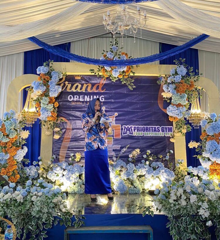 Pertama Hadir Grand Opening Prioritas Gym Dan Miranda Glow Di Banyuasin