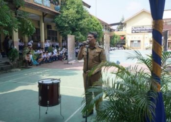 Hari Pertama Kegiatan MPLS SMP Negeri 1 Palembang