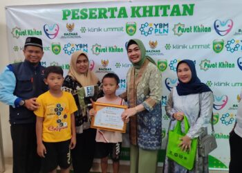 Sunatan Massal Dalam Rangka Memperingati Hari Anak Nasional Tahun 2024
