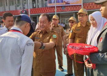 Hari Pertama MPLS “Masa Pengenalan Lingkungan Sekolah” SMAN 3 Kota Palembang