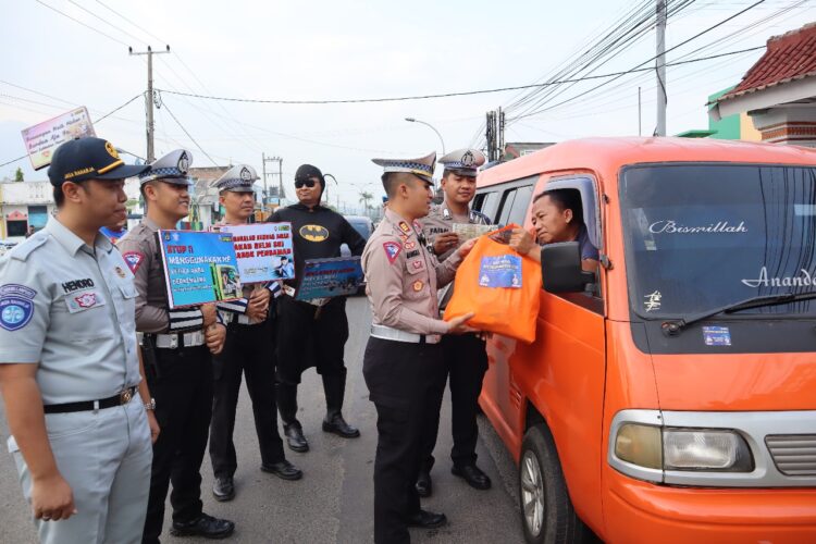 Gebyar Keselamatan Berlalu lintas Polres Lampung Selatan