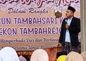 Dalam Rangka Memeriahkan 1 Syuro 1446 Hijriah Kapekon Tambahrejo Barat ,Pringsewu Adakan Do’a Bersama dan Pagelaran Wayang Kulit 