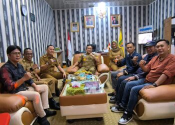 IWO Provinsi Lampung, Kunjungi Kominfo Provinsi Lampung
