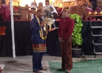 Wayang Kulit Meriahkan Hari Ulang Tahun Desa Bumi Restu