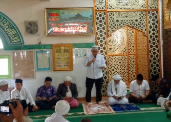 Safari Jumat Di Masjid Kiai Muara Ogan (Ki Marogan) Bersama Pj. Walikota Palembang