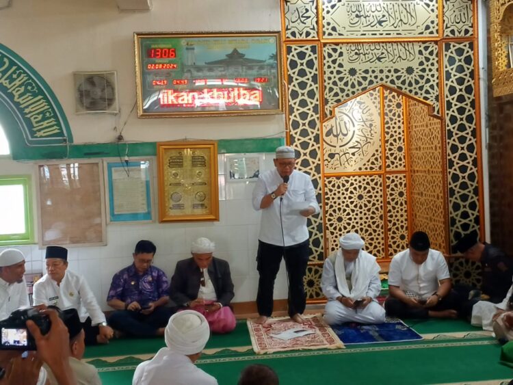 Safari Jumat Di Masjid Kiai Muara Ogan (Ki Marogan) Bersama Pj. Walikota Palembang