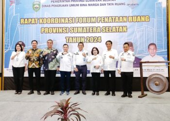 Pembukaan Rapat Koordinasi Forum Penataan Ruang Provinsi Sumatera Selatan Tahun 2024