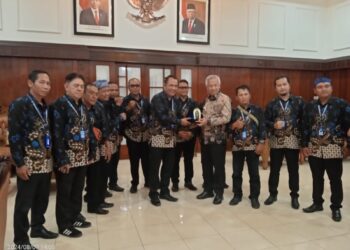 Sowan ke Pj Bupati Nganjuk, DPC PJI Nganjuk Sampaikan Program Kerja