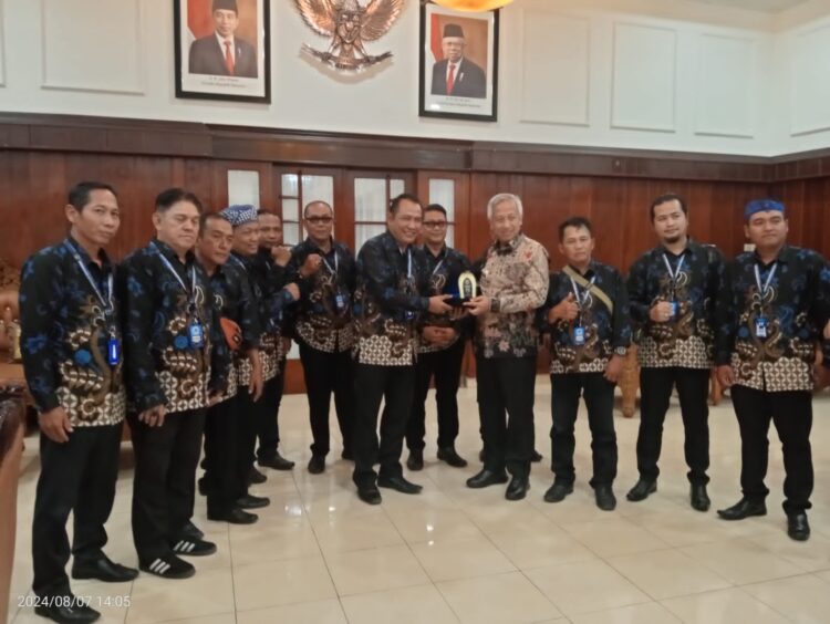 Sowan ke Pj Bupati Nganjuk, DPC PJI Nganjuk Sampaikan Program Kerja