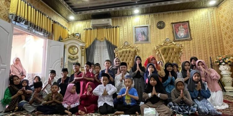 Leswanda Putra Gelar Pengajian Rutin dan Santunan Anak Yatim
