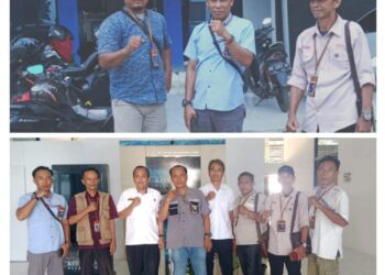 GWI DPC Pesawaran Silaturahmi Ke Dinas Kominfo pesawaran