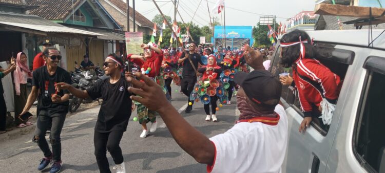Carnaval Meriahkan HUT RI ke-79 Desa Bumi Daya