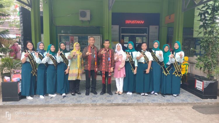 SMA Negeri 17 Palembang Gelar Penilaian Lomba Perpustakaan Terbaik Tingkat Nasional Tahun 2024