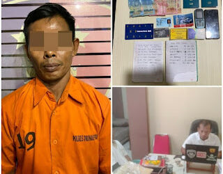 SATRESKRIM POLRES PRINGSEWU TANGKAP PELAKU PENGIRIMAN PMI ILEGAL