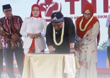 Bupati Tasikmalaya Ade Sugianto Hadiri Peresmian Rumah Sakit Tani Melayani Tasikmalaya Di Cikatomas kab Tasikmalaya