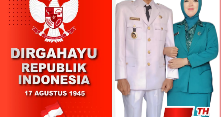 Pemdes Sukajaya Lempasing, Ucapkan Dirgahayu RI 79