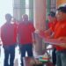 Pasukan Elit Inti Rakyat ( PETIR ) Lampung Selatan Serahkan SK Untuk 5 Pengurus Kecamatan