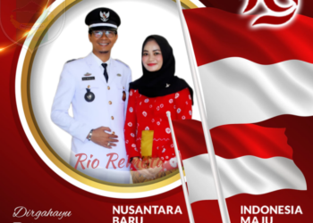 Ketua APDESI Kecamatan Teluk Pandan, Dirgahayu Republik Indonesia Ke-79