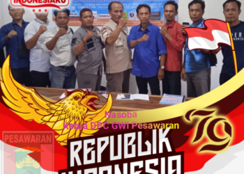 Dewan Pimpinan Cabang Gabung Wartawan Indonesia Ucapkan, Dirgahayu Republik Indonesia Ke-79