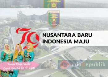 Kepala Sekolah TK As-Syifa Ucapkan, Dirgahayu Republik Indonesia Ke-79