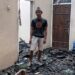 Rumah Warga Tanjung Sari di Lahap Sijago Merah