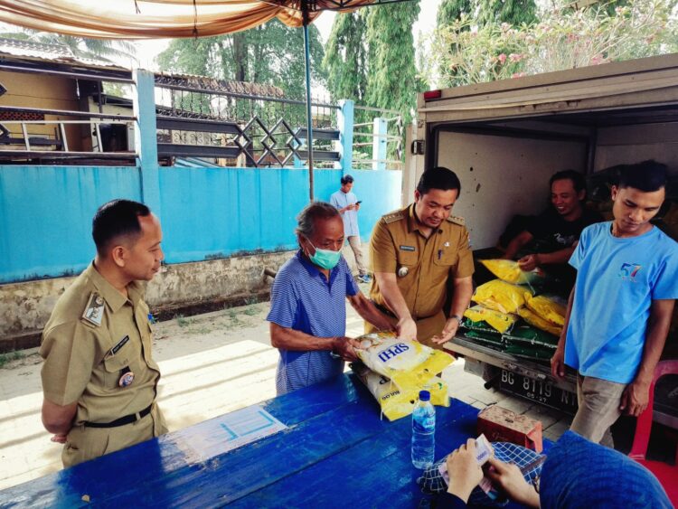 Kegiatan Pasar Murah Dalam Rangka Pengendalian Inflasi Kota Palembang Kecamatan Alang-alang Lebar